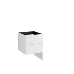 Servantskap FAY 60 lang sideplate Hvit matt