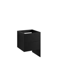 Servantskap FAY 60 lang sideplate Sort matt