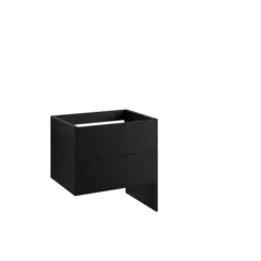 Servantskap FAY 80 lang sideplate Sort matt