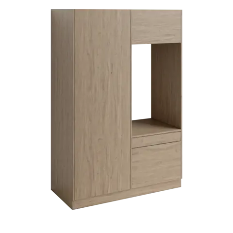 H&#248;yskap og enkel vaskemaskinmodul FAY Skandinavisk Eik