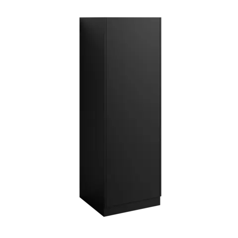 Høyskap slett Fay grunne hyller Sort matt