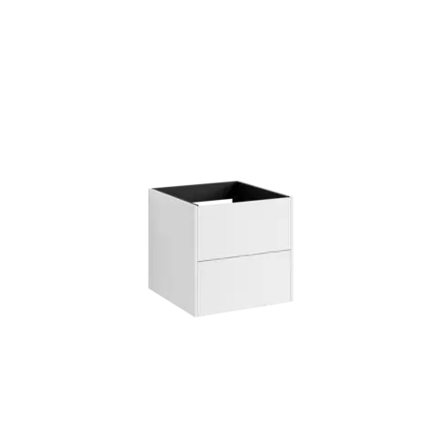 Servantskap slett Fay 60 Hvit matt