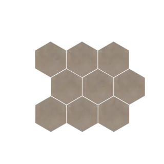 Gulv-/vegghexagon URBAN SPACE 10x10 Bronzo (5 116,- m2)