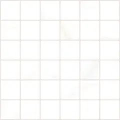 Gulv- og veggmosaikk MACAEL 5x5 Matt White 1 m2 pk (2 890,- m2)