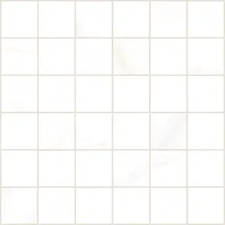 Gulv- og veggmosaikk MACAEL 5x5 Matt White 1 m2 pk (2 890,- m2)