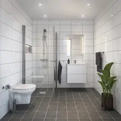 Veggflis 25x40 Hvit blank (359,- m2) (UTG&#197;TT)