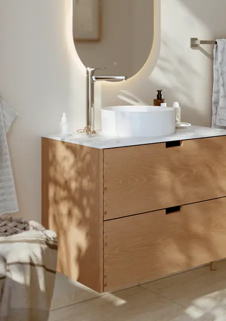 Bolleservant SIRI Ø350x110mm porselen hvit 