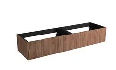 Servantskap b&#248;lge MIE DEMI 140 140x46x29cm valn&#248;tt finer servant x2