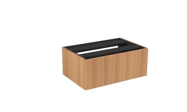 Sideskap bølge MIE DEMI 80 80x46x29cm eik finer 