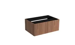 Sideskap b&#248;lge MIE DEMI 90 90x46x29cm valn&#248;tt finer