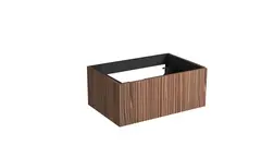 Servantskap b&#248;lge MIE DEMI 80 80x46x29cm valn&#248;tt finer servant x1