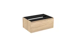 Sideskap fingergrep MIE DEMI 80 80x46x29cm lys eik pvc