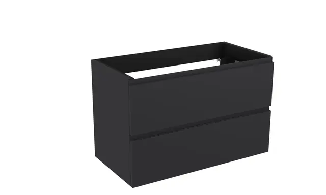Servantskap fingergrep MIE 70 70x46x57cm mørk grå lakk 