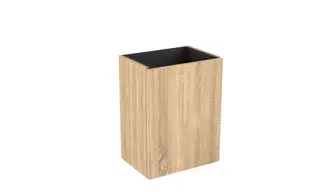 Servantskap slett MIE 40 40x28x52cm lys eik pvc