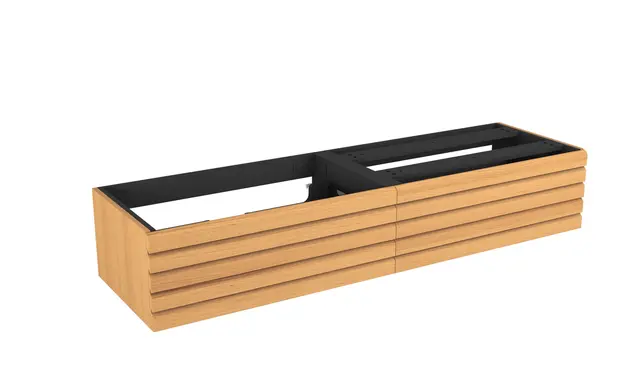 Servantskap stav MIE DEMI 140 140x46x29cm eik finer servant x1 