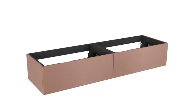 Servantskap trend MIE DEMI 180 180x46x29cm plomme lakk servant x2 
