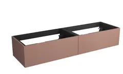 Servantskap trend MIE DEMI 160 160x46x29cm terracotta lakk servant x2