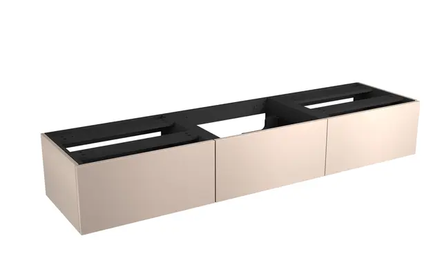 Servantskap trend MIE DEMI 180 3x60 180x46x29cm varm beige lakk servant x1 