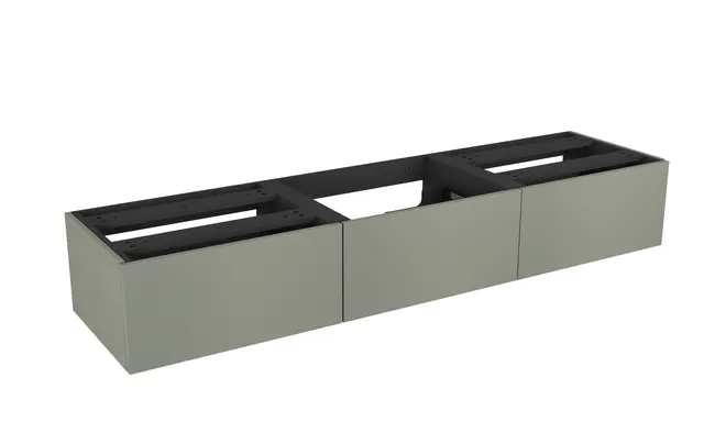 Servantskap trend MIE DEMI 180 3x60 180x46x29cm oliven lakk servant x1 