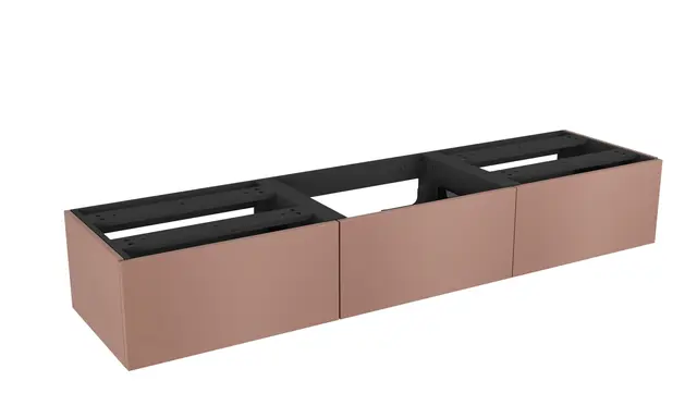Servantskap trend MIE DEMI 180 3x60 180x46x29cm plomme lakk servant x1 