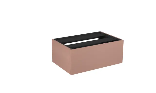Sideskap trend MIE DEMI 90 90x46x29cm terracotta lakk 