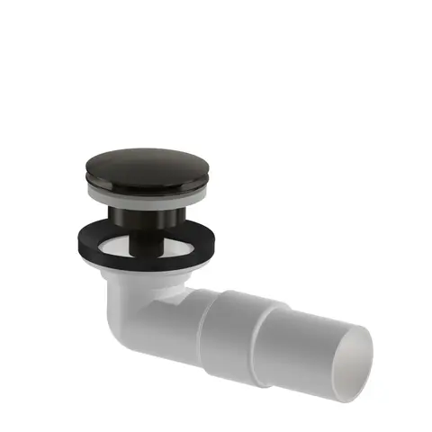 Avl&#248;p PUM pop-up servant m/overl&#248;p 40mm b&#248;rstet sort