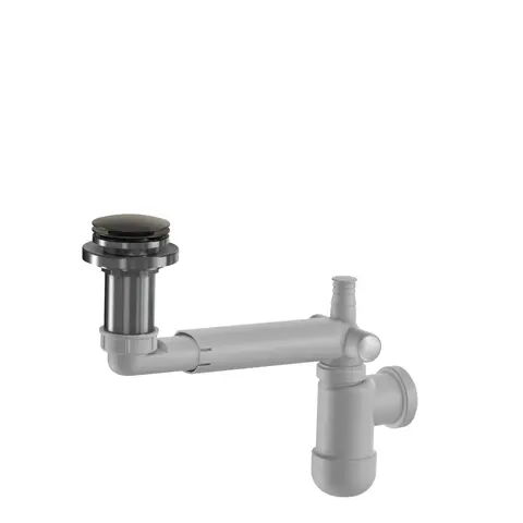 Avl&#248;p PRELOC pop-up benkeplate 40mm og 32mm b&#248;rstet gr&#229;