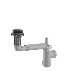 Avl&#248;p PRELOC pop-up benkeplate 40mm og 32mm b&#248;rstet ros&#233;gull