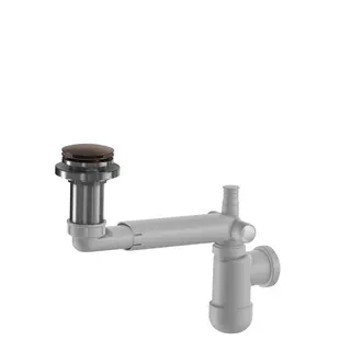 Avl&#248;p PRELOC pop-up benkeplate 40mm og 32mm b&#248;rstet ros&#233;gull