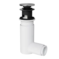 Prevex EasyClean for servant med overløp krom