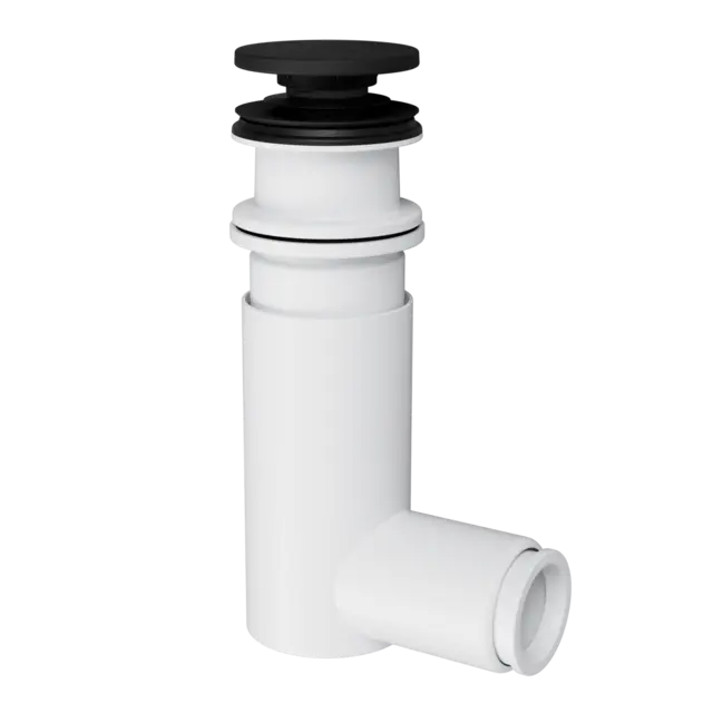 Prevex EasyClean for servant u/overløp sort matt 