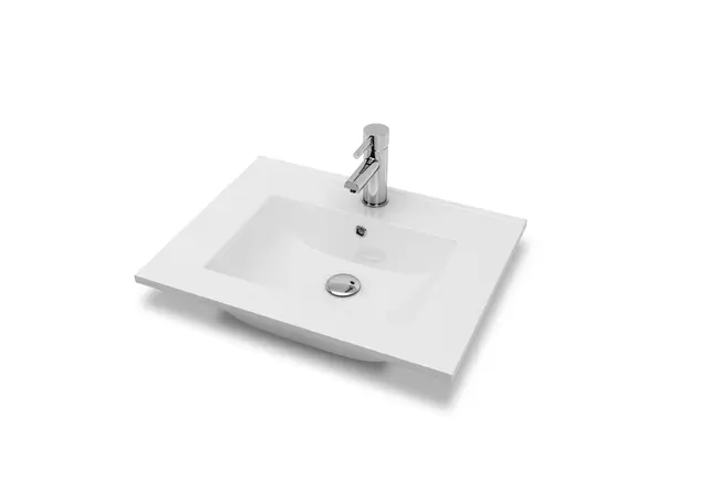Servant ADA 60 thin 61x46x1,8cm porselen hvit 