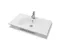 Servant ADA 80 thin 81x46x1,8cm porselen hvit
