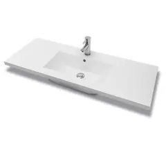 Servant ADA 120 mid 121x46x3,5cm porselen hvit