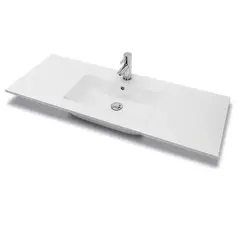 Servant ADA 120 thin 121x46x1,8cm porselen hvit