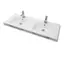 Servant ADA 120dbl thin 121x46x1,8cm porselen hvit
