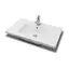 Servant ADA 80 mid 81x46x3,5cm porselen hvit