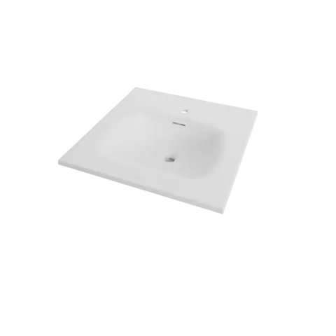 Servant ANE 60 60x60x14,7cm st&#248;pemarmor hvit matt