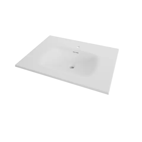 Servant ANE 80 80x60x14,7cm st&#248;pemarmor hvit matt