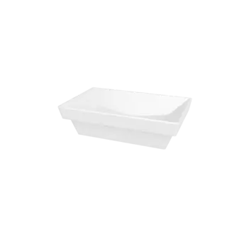 Servant nedfellbar ANJA 55,8x37,2x14,5cm porselen hvit