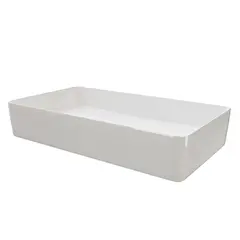 Bolleservant EBBA 61x35x11cm porselen hvit