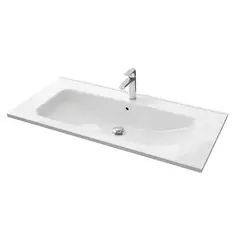 Servant INA 100 thin 100x46x2cm st&#248;pemarmor hvit