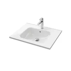 Servant INA 60 thin 60x46x2cm st&#248;pemarmor hvit