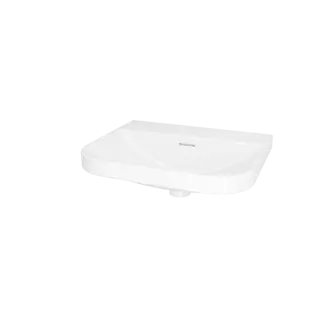 Servant nedfellbar LINA 56,6x47,5x17,5cm porselen hvit