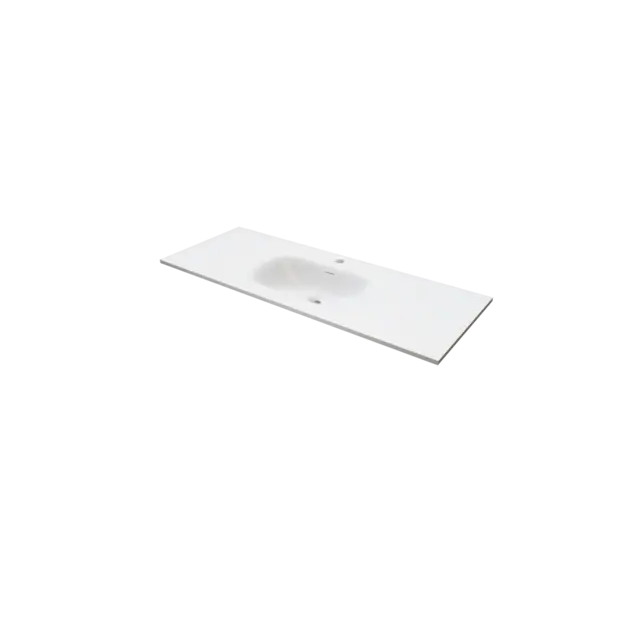 Servant NEA 120 120x46x1,5cm solid surface hvit matt 