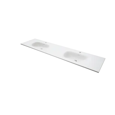 Servant NEA 180dbl 180x46x1,5cm solid surface hvit matt