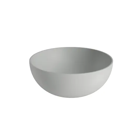 Bolleservant NOVA &#216;39 x15cm solid surface lys gr&#229;