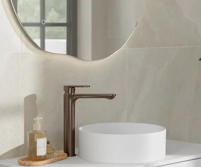 Bolleservant SIRI Ø350x110mm porselen sort matt 