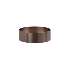 Bolleservant YLVA Ø355x110mm metall børstet roségull