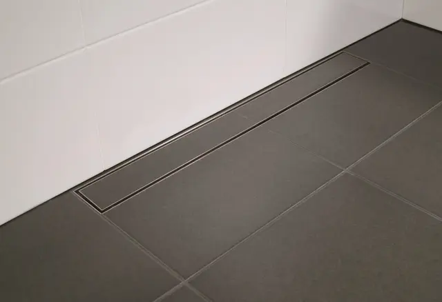 Gulvsluk tile PURUSLINE 900 ø75mm 90cm bunnutløp flis 